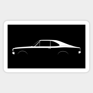 Opel Commodore GSE (A) Silhouette Sticker